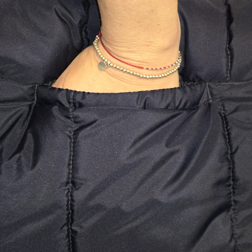 Old Navy Midnight Blue High-neck Quilted Vest Women's Medium - Picture 6 of 10
